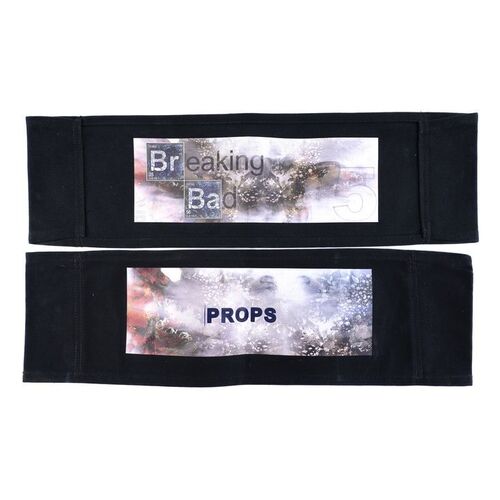 Lot # 142: BREAKING BAD (T.V. SERIES, 2008 - 2013) - Season 5 "Props" and "Guest" Chairbacks