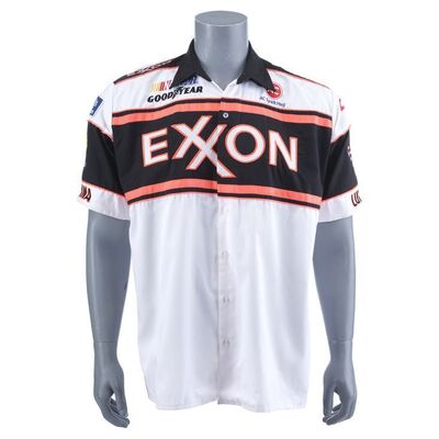 Lot # 208: DAYS OF THUNDER (1990) - Exxon Racing Pit Crew Uniform Shirt