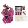 Lot # 213: DEATH TO SMOOCHY (2002) - Sheldon Mopes' (Edward Norton) Screen-Matched SFX Smoochy Head with Design Paperwork and Continuity Photos