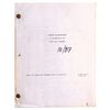 Lot # 256: EDWARD SCISSORHANDS (1990) - Original First Draft Production Script