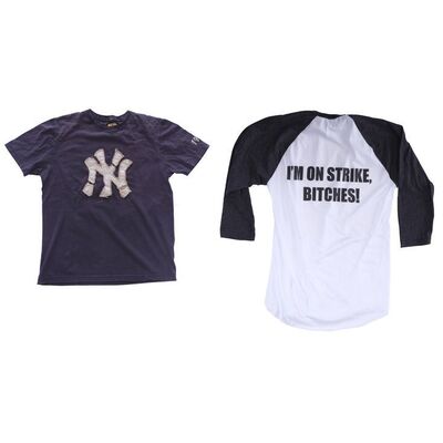 Lot # 262: ENTOURAGE (T.V. SERIES, 2004 - 2011) - Eric "E" Murphy (Kevin Connolly) and Johnny "Drama" Chase's (Kevin Dillon) Shirts