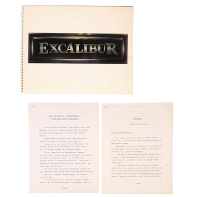 Lot # 265: EXCALIBUR (1981) - Promotional Ephemera