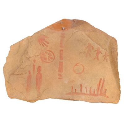 Lot # 284: FRINGE (T.V. SERIES, 2008 - 2013) - Museum Tablet with Key