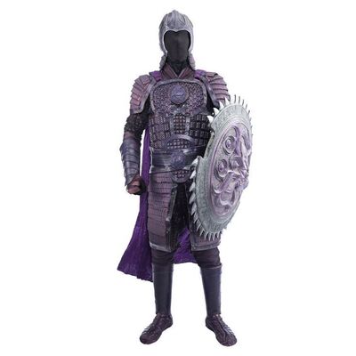 Lot # 332: GREAT WALL, THE (2016) - Purple Deer Corps Soldier Armor And Shield