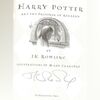 Lot # 342: HARRY POTTER FRANCHISE (1997 - 2007) - J.K. Rowling-Signed Hardcover Edition of "Harry Potter and The Prisoner of Azkaban"
