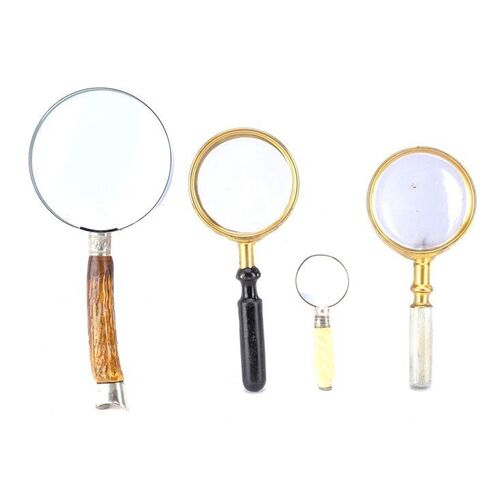 Lot # 359: HOLMES & WATSON (2018) - Set of Sherlock Holmes' Magnifying Glasses