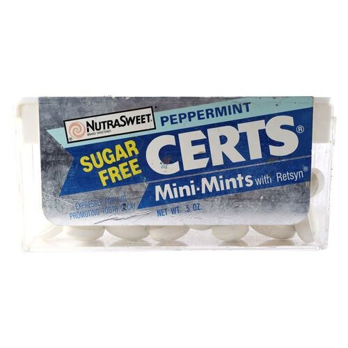 Lot # 372: HOOK (1991) - Tinker Bell's (as played by Julia Roberts) Oversized Box of Mints