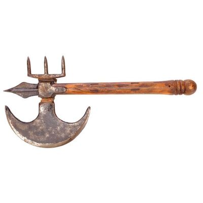 Lot # 438: JEEPERS CREEPERS (2001) - The Creeper's (Jonathan Breck) Metal Battle Ax