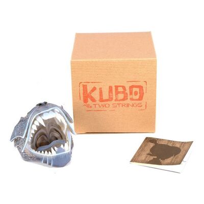 Lot # 458: KUBO AND THE TWO STRINGS (2016) - Raiden the Moon King's (Ralph Fiennes) Stop-Motion Puppet Mouth Crew Gift