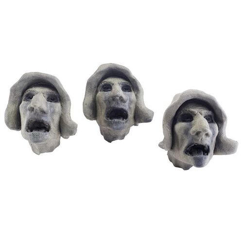 Lot # 462: LADYKILLERS, THE (2004) - Set of Three Gargoyle Heads