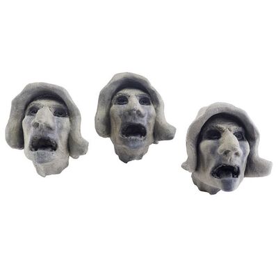 Lot # 462: LADYKILLERS, THE (2004) - Set of Three Gargoyle Heads