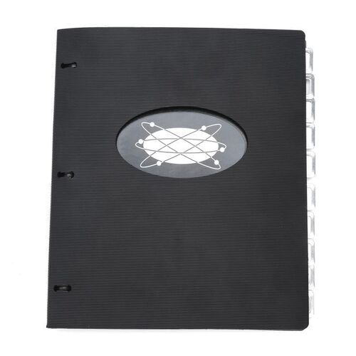 Lot # 518: MEN IN BLACK II (2002) - Branded Black Binder with Dividers and Metal Tabs