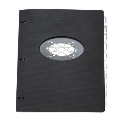 Lot # 518: MEN IN BLACK II (2002) - Branded Black Binder with Dividers and Metal Tabs