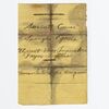 Lot # 547: NATIONAL TREASURE: BOOK OF SECRETS (2007) - John Wilkes Booth (Christian Camargo) Burned Diary Page