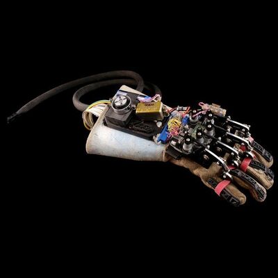 Lot # 572: PAPER GIRLS (TV SERIES 2022) - Light-Up Robot Control Glove