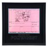 Lot # 620: POLTERGEIST (1982) - Original Production Framed Storyboard - Beast Attacks Diane