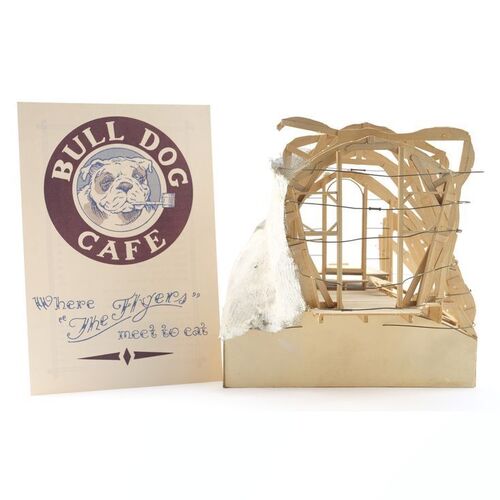 Lot # 635: ROCKETEER, THE (1991) - Bull Dog Cafe Art Department Model Set