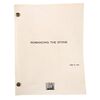 Lot # 638: ROMANCING THE STONE (1984) - Bound Studio Library Final Draft Script