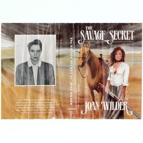 Lot # 639: ROMANCING THE STONE (1984) - Production-Made Joan Wilder (Kathleen Turner) "The Savage Secret" Book Cover