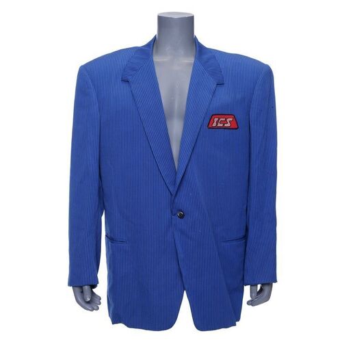 Lot # 641: RUNNING MAN, THE (1987) - Captain Freedom's (Jesse Ventura) ICS Blazer