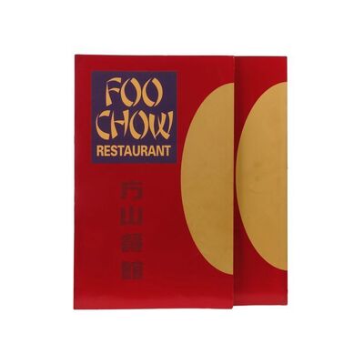 Lot # 642: RUSH HOUR (1998) - Pair of Foo Chow Menus