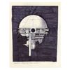 Lot # 666: SPACE ACADEMY (T.V. SERIES, 1977) - Hand-Drawn Paul Huston Denebian Drone Concept Illustration