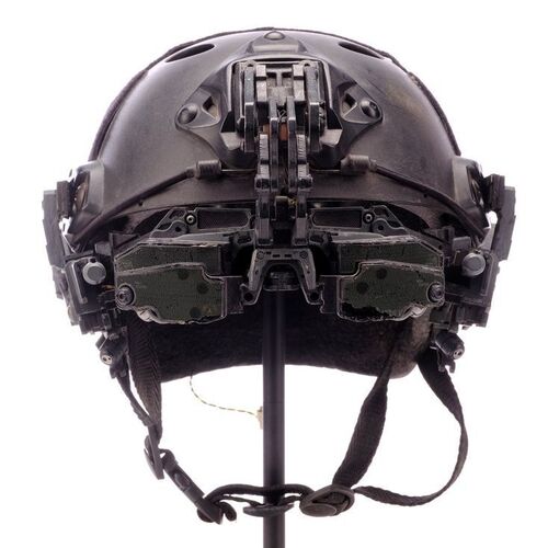 Lot # 673: SPECTRAL (2016) - Light-up Tactical Helmet with Hyperspectral Goggles