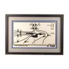 Lot # 711: STAR TREK: THE MOTION PICTURE (1979) - Framed USS Enterprise NCC-1701 in Warp Bubble Schematic
