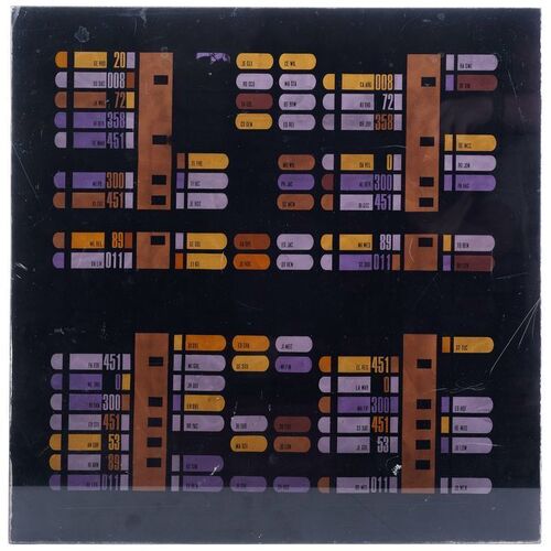 Lot # 736: STAR TREK: THE NEXT GENERATION (T.V. SERIES, 1987 - 1994) - Data's (Brent Spiner) Desk LCARS