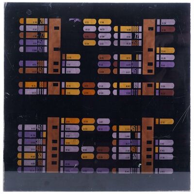 Lot # 736: STAR TREK: THE NEXT GENERATION (T.V. SERIES, 1987 - 1994) - Data's (Brent Spiner) Desk LCARS