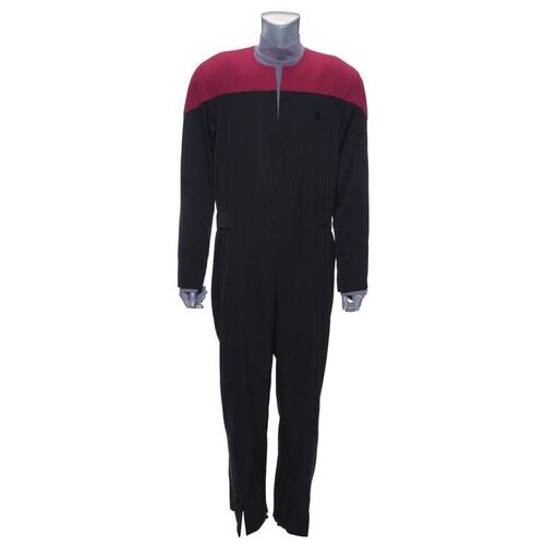 Lot # 757: STAR TREK: VOYAGER (T.V. SERIES, 1995 - 2001) - Weiss/Hologram's (Spencer Garrett) Command Uniform