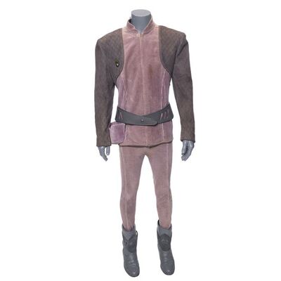 Lot # 768: STAR TREK: DEEP SPACE NINE (T.V. SERIES, 1993 - 1999)/STAR TREK: VOYAGER (T.V. SERIES, 1995 - 2001) - Bajoran Militia Uniform