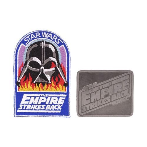 Lot # 804: STAR WARS: THE EMPIRE STRIKES BACK (1980) - Crew Patch and Paperweight