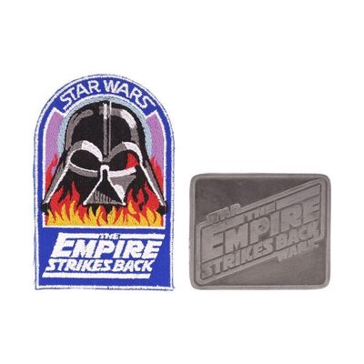 Lot # 804: STAR WARS: THE EMPIRE STRIKES BACK (1980) - Crew Patch and Paperweight