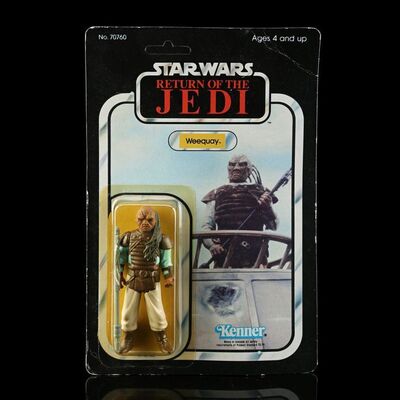 Lot # 875: STAR WARS TOYS - Howard Kazanjian Collection: Weequay ROTJ65A