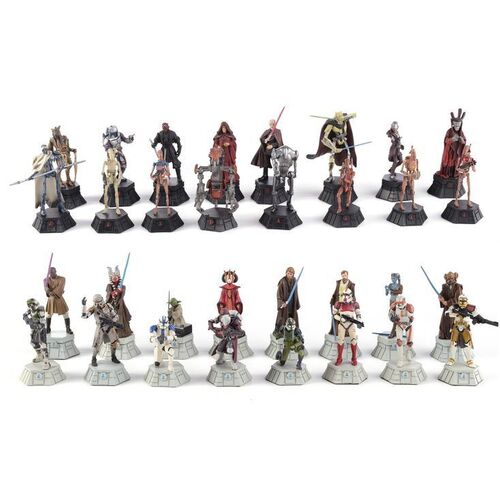 Lot # 888: STAR WARS: PREQUEL TRILOGY (1999 - 2005) - J.W. Rinzler Collection: Star Wars Prequel Chess Pieces