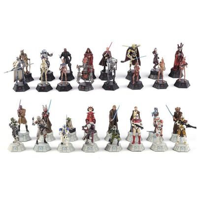 Lot # 888: STAR WARS: PREQUEL TRILOGY (1999 - 2005) - J.W. Rinzler Collection: Star Wars Prequel Chess Pieces