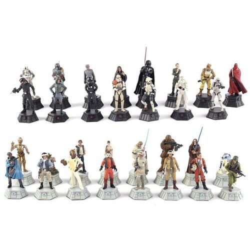 Lot # 889: STAR WARS: ORIGINAL TRILOGY (1977 - 1983) - J.W. Rinzler Collection: Star Wars Original Trilogy Chess Pieces