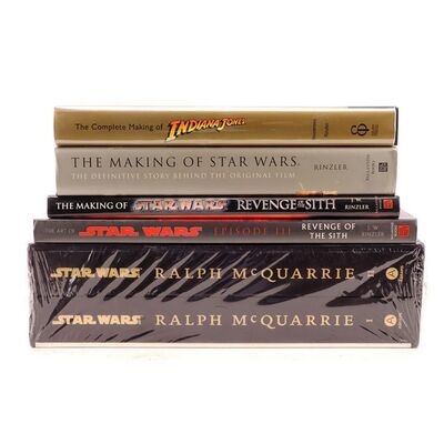 Lot # 893: STAR WARS: ORIGINAL TRILOGY (1977 - 1983) - J.W. Rinzler Collection: Set of Five "Making Of" Books