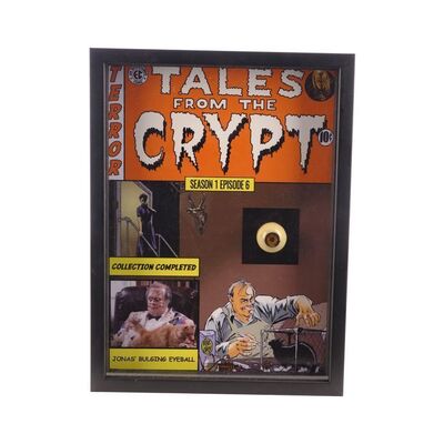 Lot # 916: TALES FROM THE CRYPT (T.V. SERIES, 1989 - 1996) - Jonas' (M. Emmet Walsh) Bulging Eye Display
