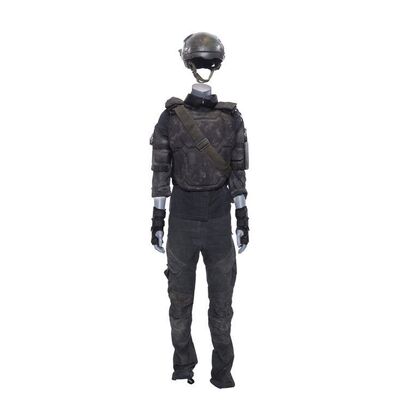 Lot # 929: TERMINATOR: DARK FATE (2019) - Grace's Future War Uniform with Helmet