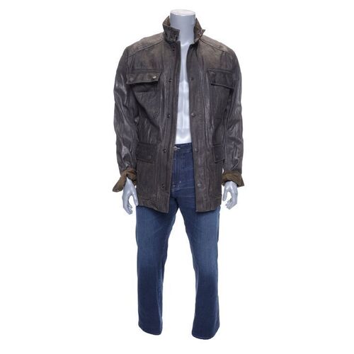 Lot # 933: TERMINATOR: DARK FATE (2019) - T-800's Pre-Battle Double Costume