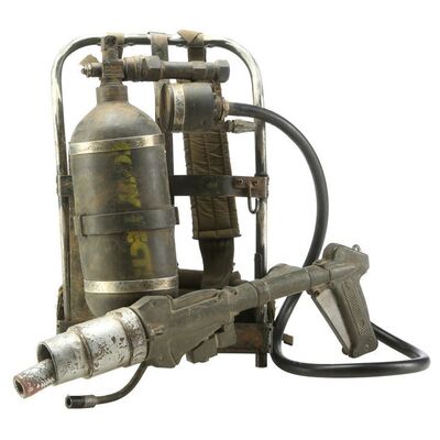 Lot # 962: TROPIC THUNDER (2008) - Stunt Flamethrower