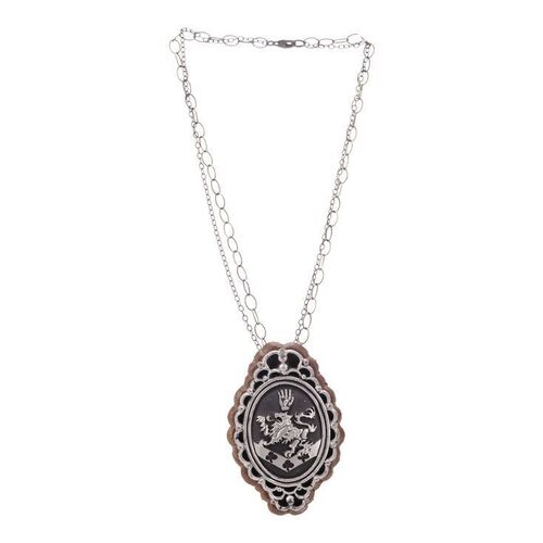 Lot # 969: TWILIGHT SAGA, THE: NEW MOON (2009) - Rosalie Hale's Stunt Crest Necklace