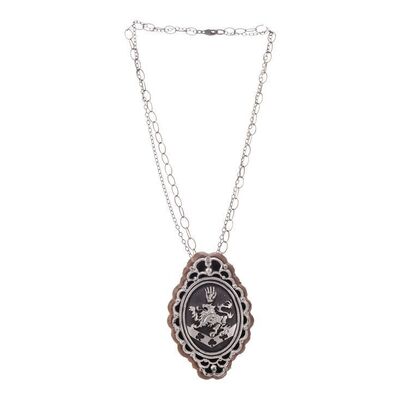 Lot # 969: TWILIGHT SAGA, THE: NEW MOON (2009) - Rosalie Hale's Stunt Crest Necklace