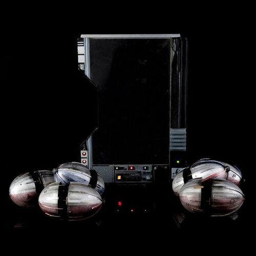 Lot # 974: UTILIZER, THE (1996) - Light-Up Futuristic Screen with Five Grenades