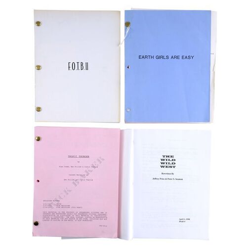 Lot # 989: VARIOUS PRODUCTIONS - Four Rick Baker Comedy Screenplays