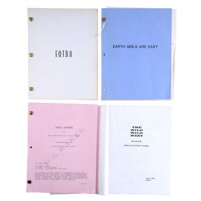 Lot # 989: VARIOUS PRODUCTIONS - Four Rick Baker Comedy Screenplays