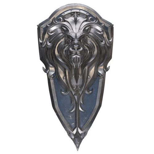 Lot # 1004: WARCRAFT (2016) - Alliance Knight Shield