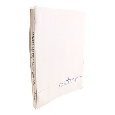 Lot # 1016: WHEN HARRY MET SALLY (1989) - Bound Studio Library Final Draft Script